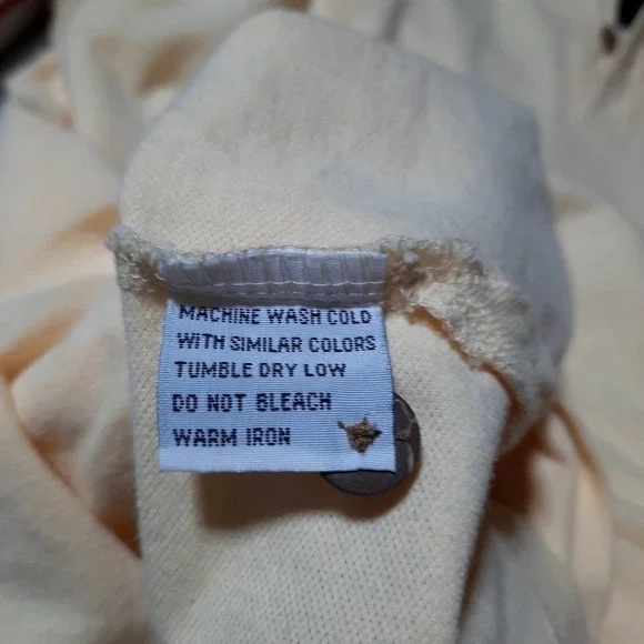 TOMMY‎ BAHAMA MENS XL YELLOW COTTON SHORT SLEEVE POLO - Picture 6 of 7